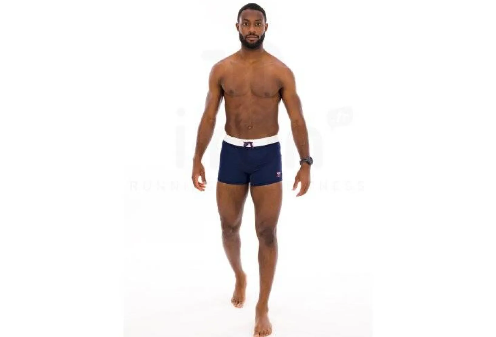 Homme Speedo Natation^Retro Solid Square