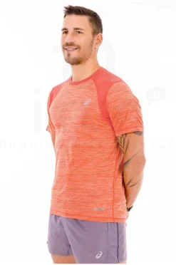 Homme Asics Manches Courtes^Road