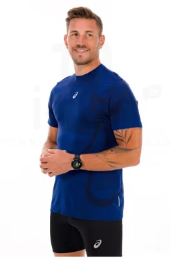 Homme Asics Manches Courtes^Road Seamless
