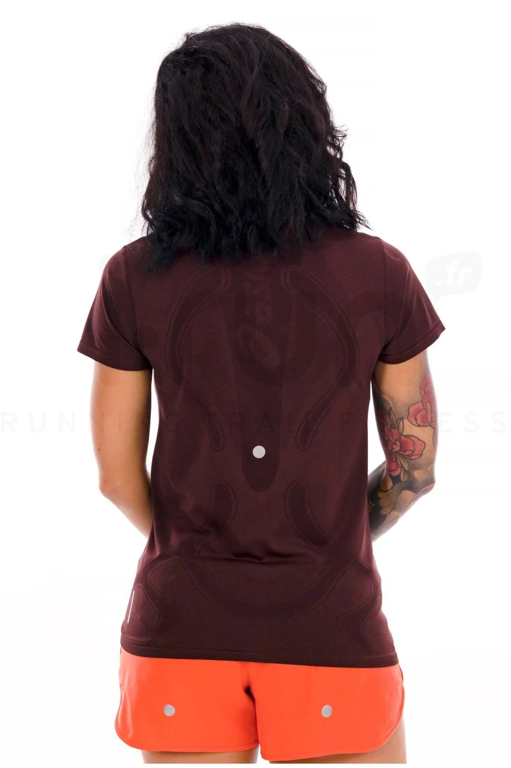 Femme Asics Manches Courtes^Road Seamless femme