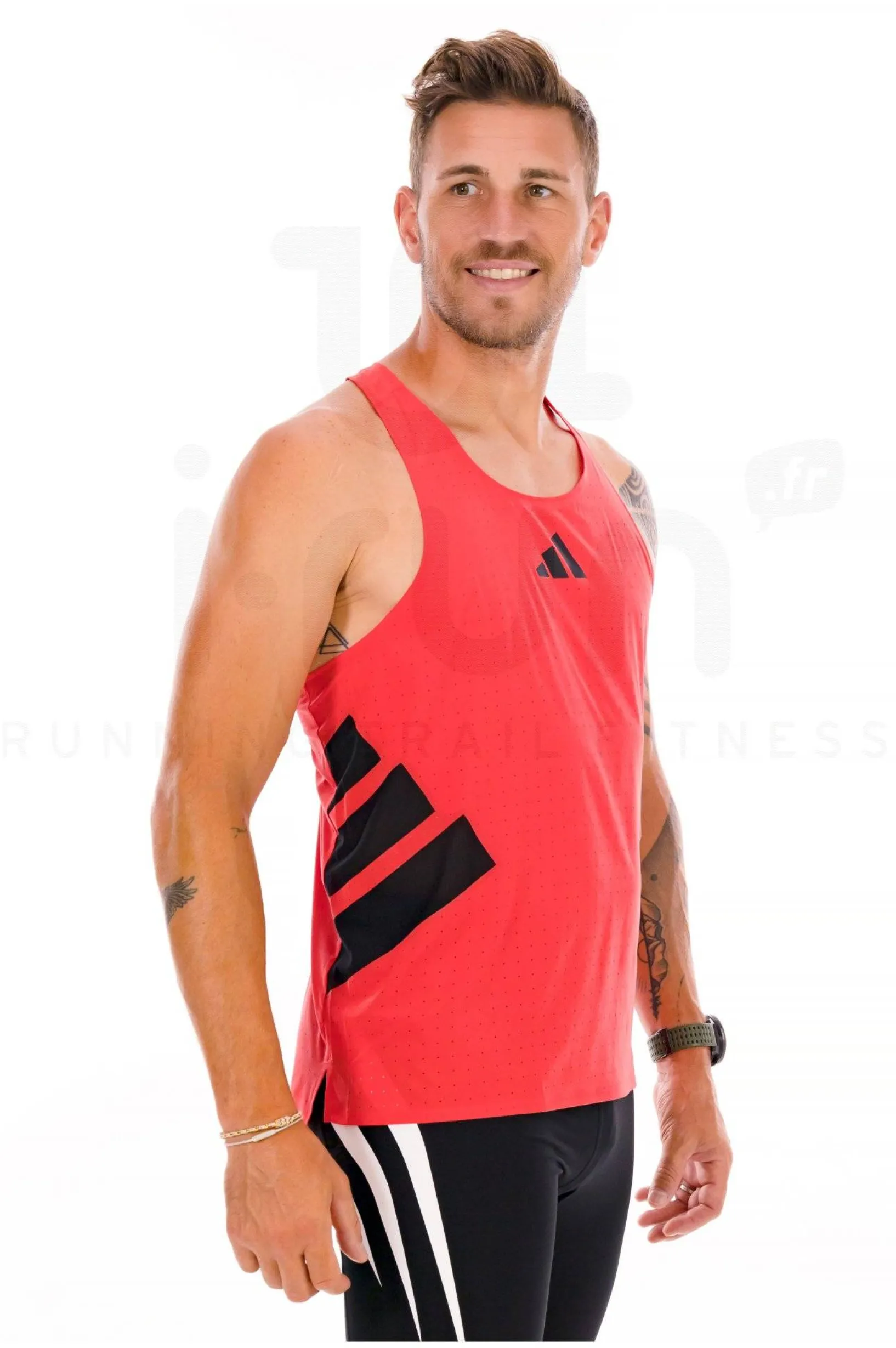 Homme adidas Débardeurs^Road To Records Adizero