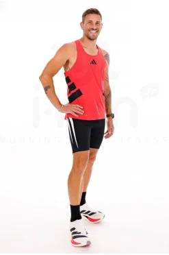 Homme adidas Débardeurs^Road To Records Adizero