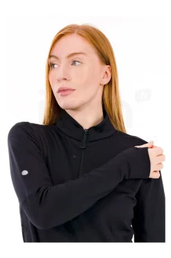 Femme Asics Manches Longues^Road Winter 1/2 Zip femme