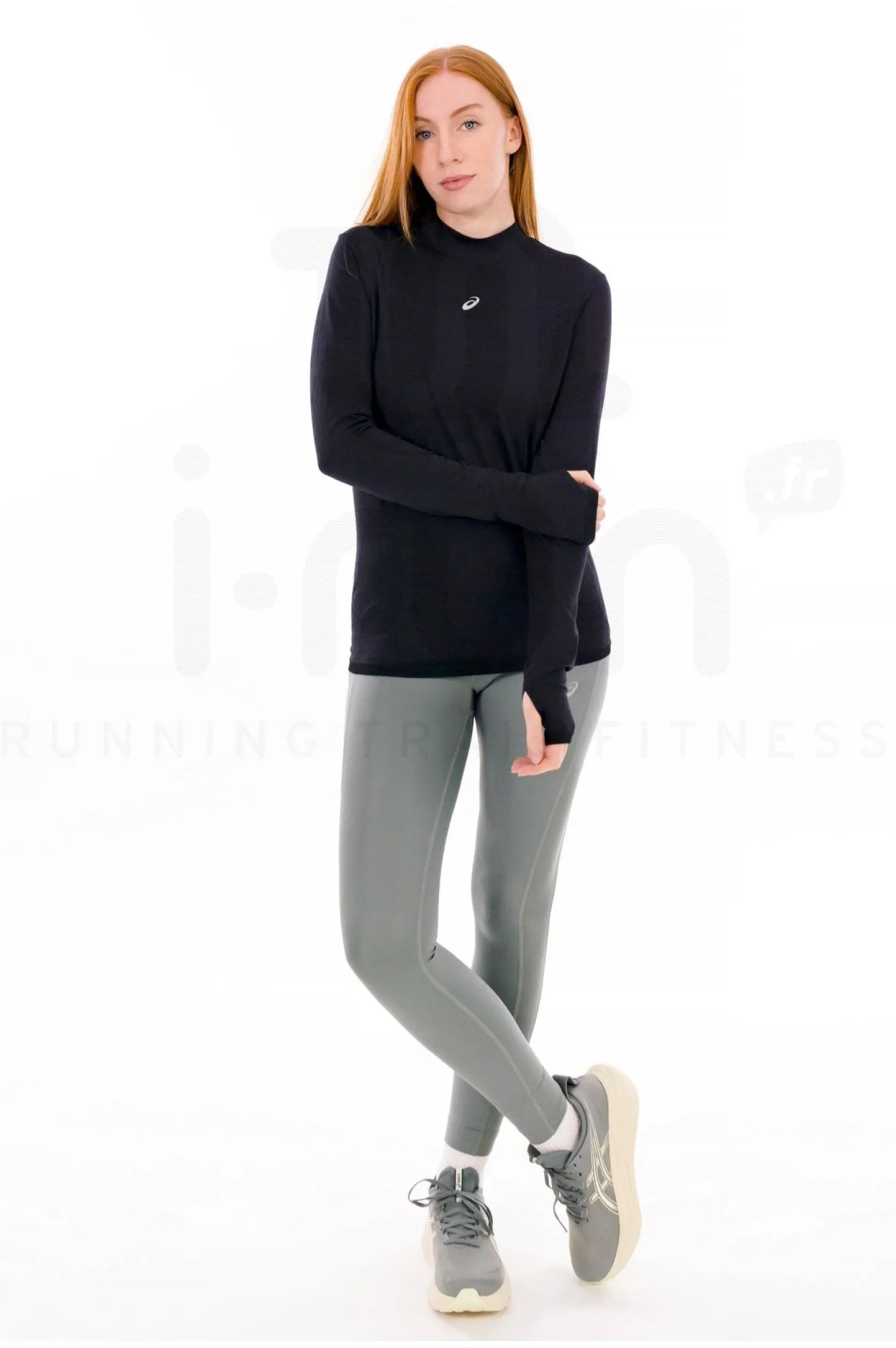 Femme Asics Manches Longues^Road Winter Seamless femme