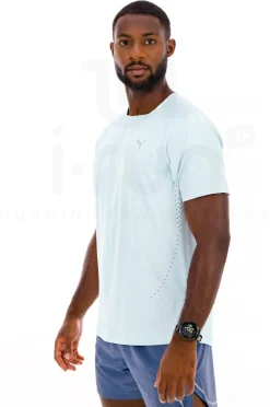 Homme Puma Manches Courtes^Run CloudSpun Thermoadapt