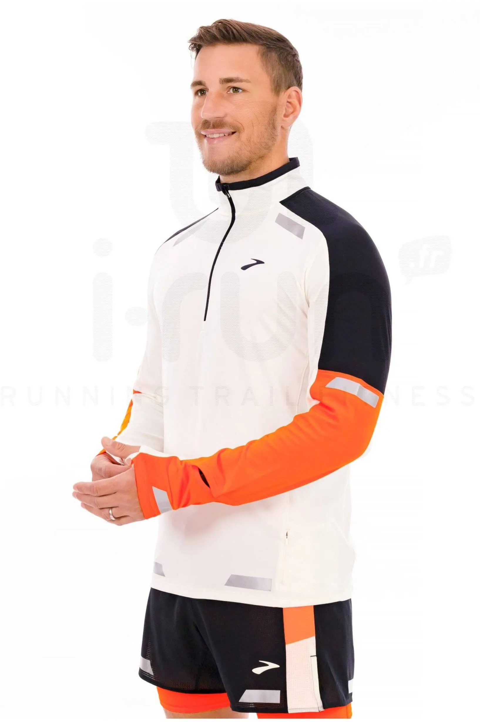 Homme Brooks Manches Longues^Run Visible 2.0
