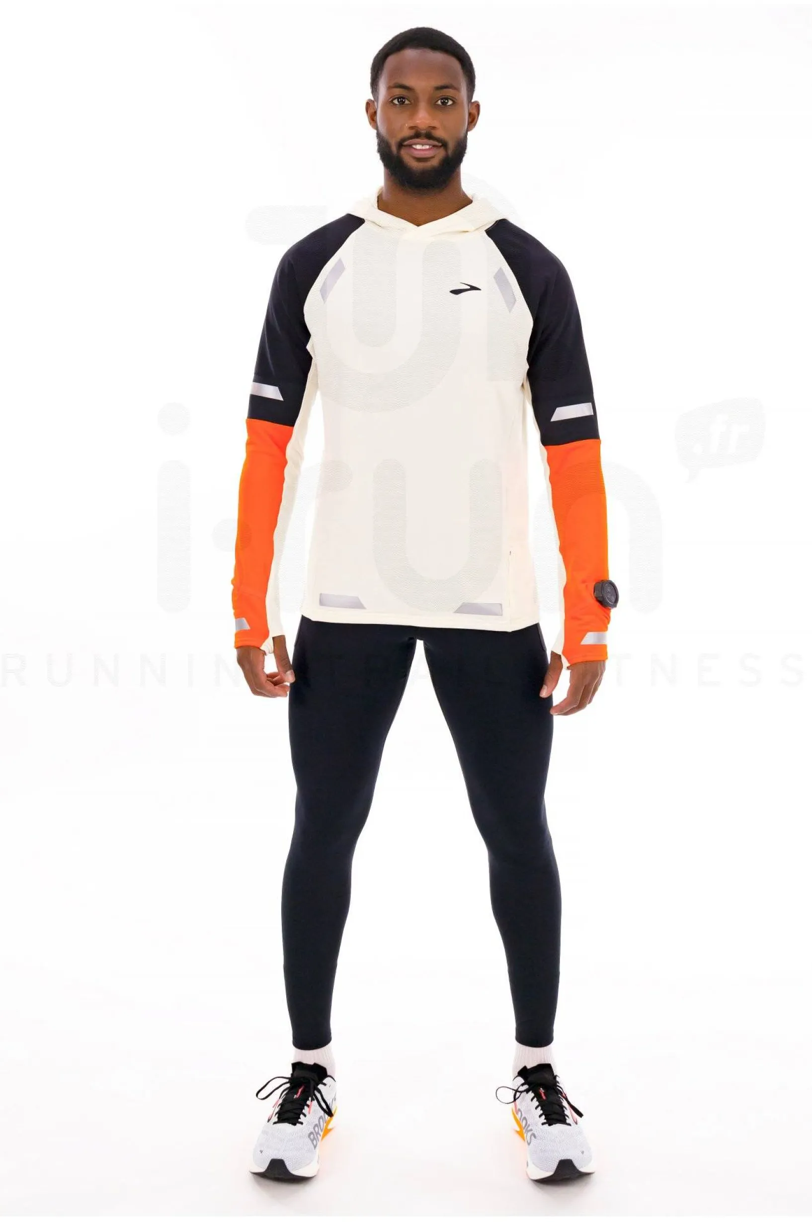 Homme Brooks Manches Longues^Run Visible Thermal 2.0