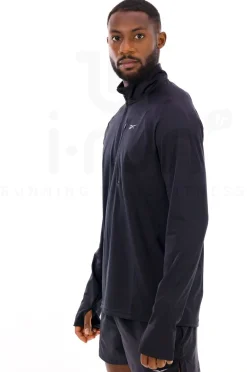 Homme Reebok Manches Longues^Running 1/4 Zip Raglan