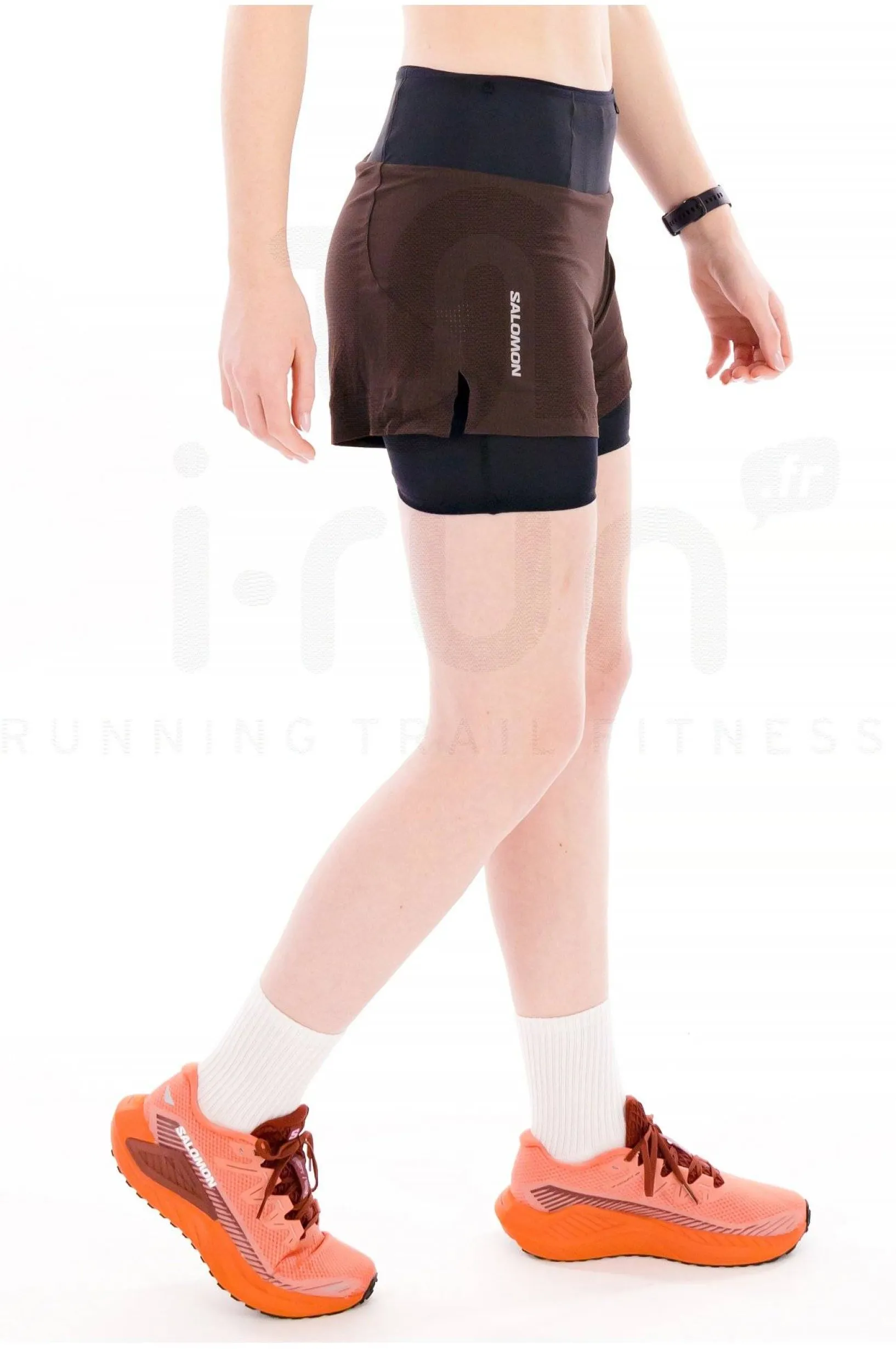 Femme Salomon Shorts / Cuissards / Jupes^Sense Aero 2 en 1 femme
