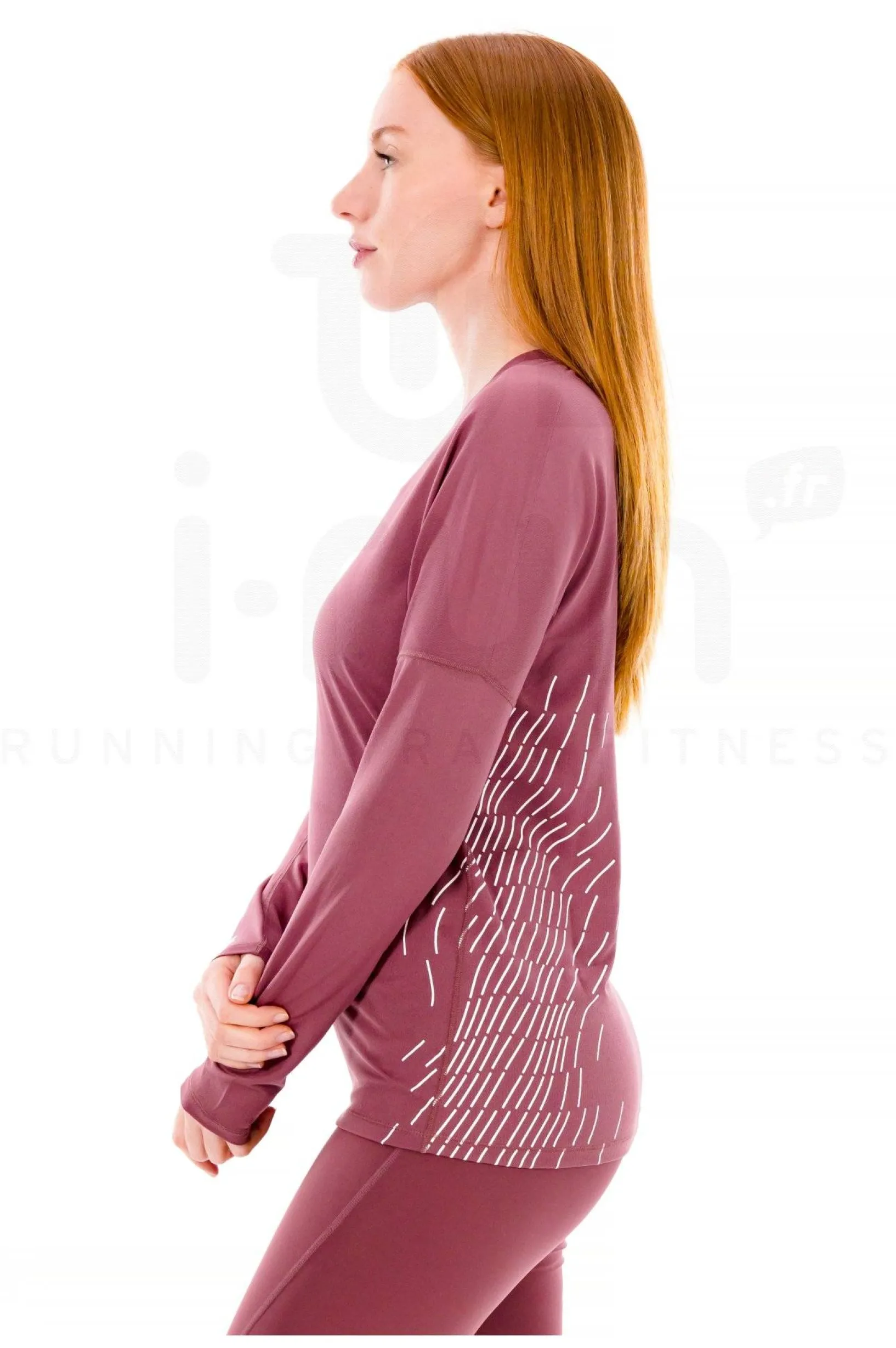 Femme Salomon Manches Longues^Sense Aero GFX femme