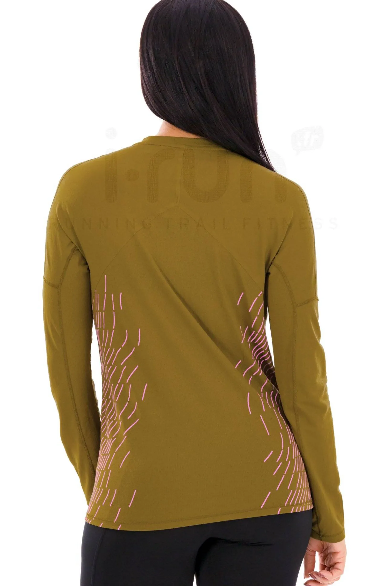 Femme Salomon Manches Longues^Sense Aero GFX femme