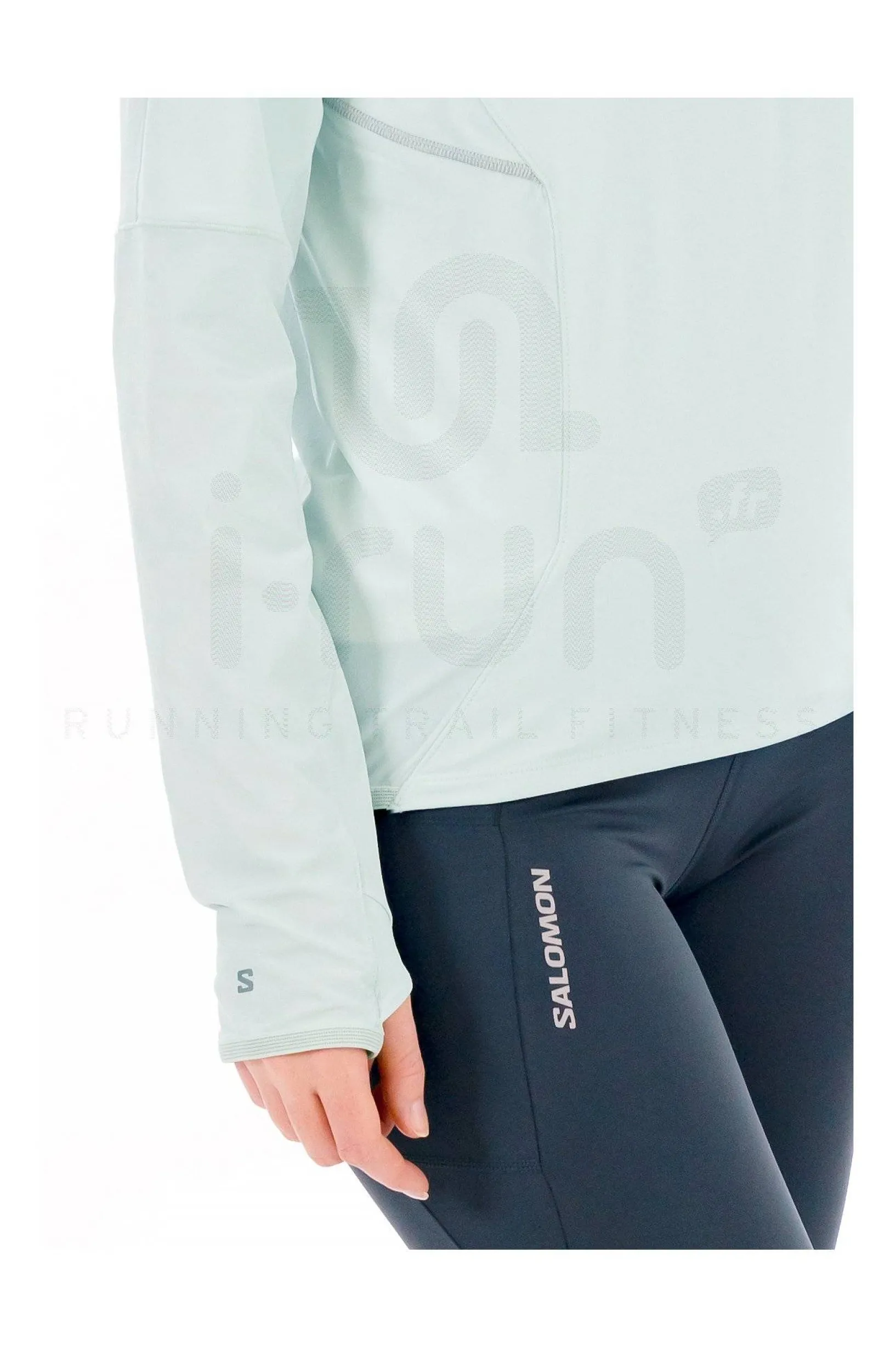 Femme Salomon Manches Longues^Sense Aero Hybrid W femme