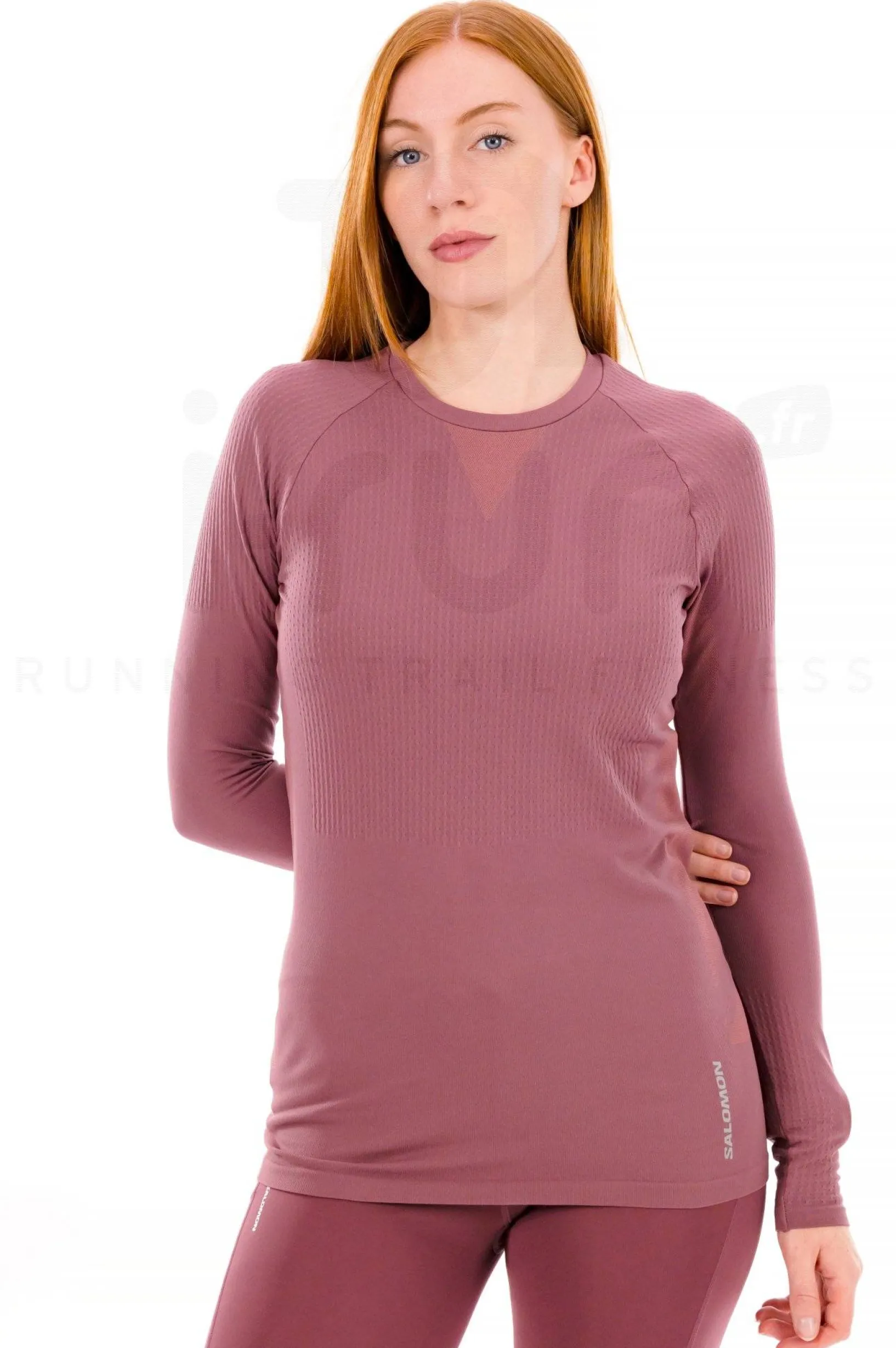 Femme Salomon Manches Longues^Sense Aero seamless femme