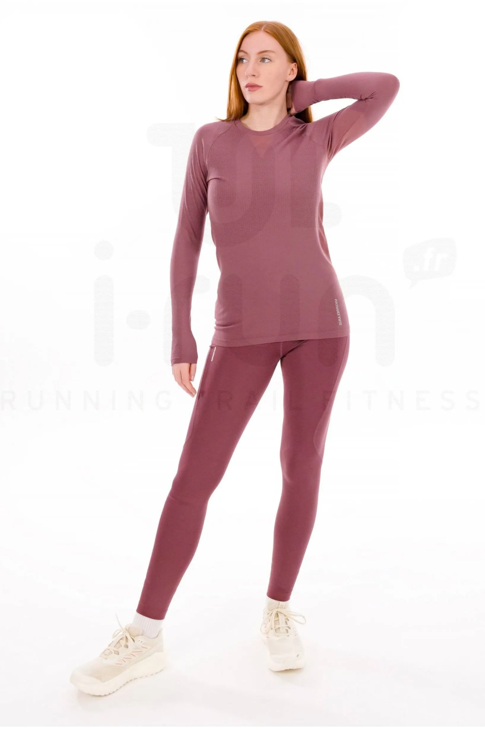 Femme Salomon Manches Longues^Sense Aero seamless femme