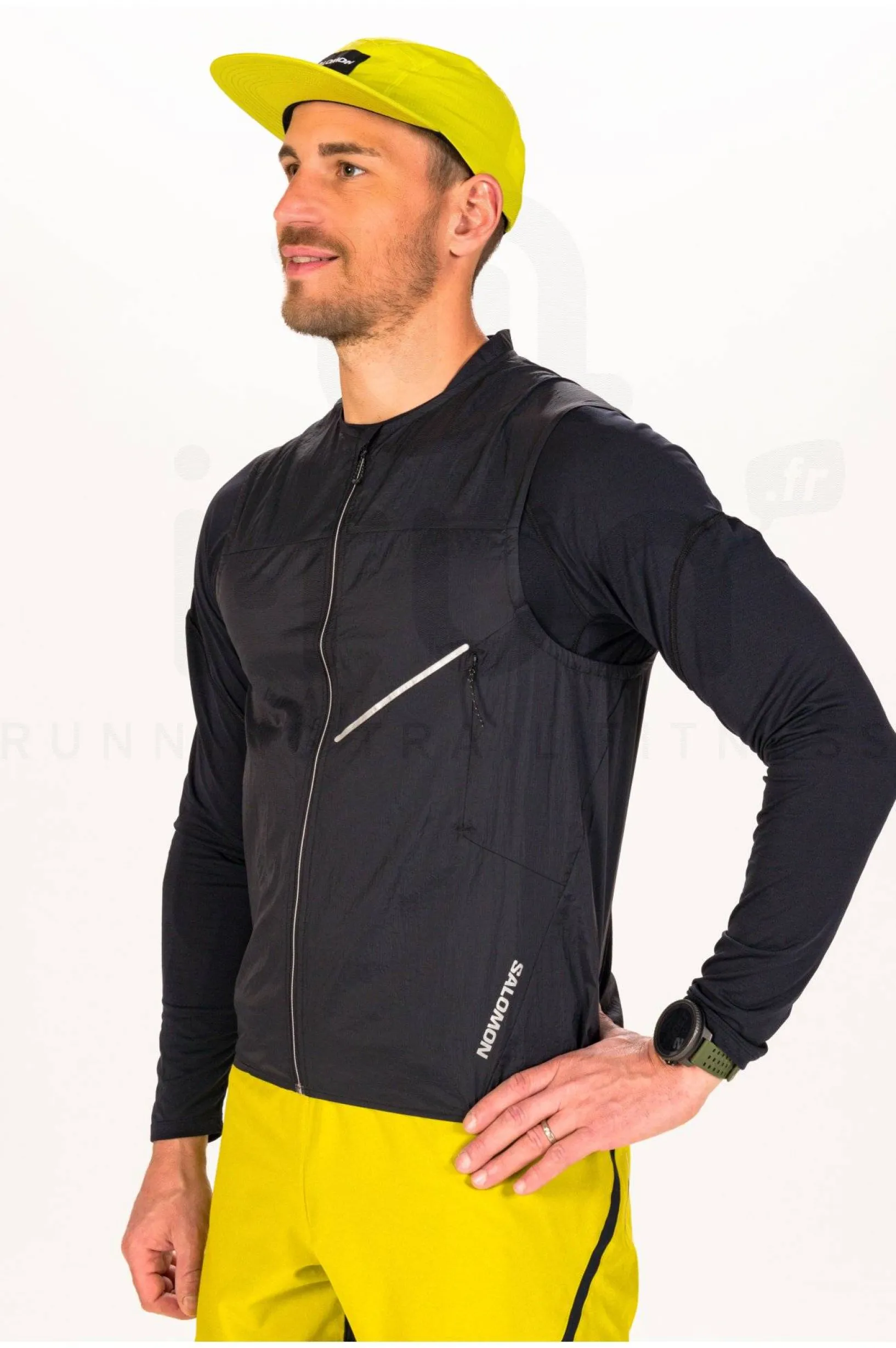 Homme Salomon Vestes & Coupe Vent^Sense Aero Wind