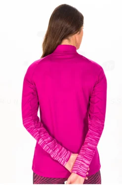 Femme Odlo Manches Longues^Sesvenna Graphic 1/2 Zip femme