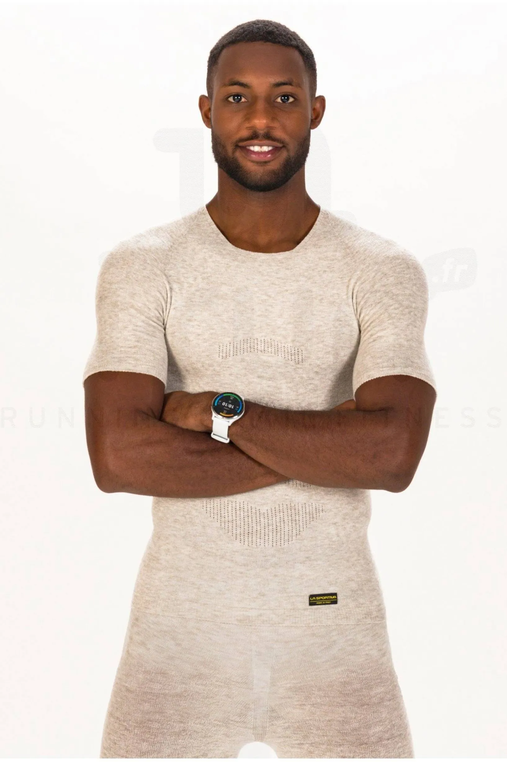 Homme La Sportiva Manches Courtes^Silk Reflect M