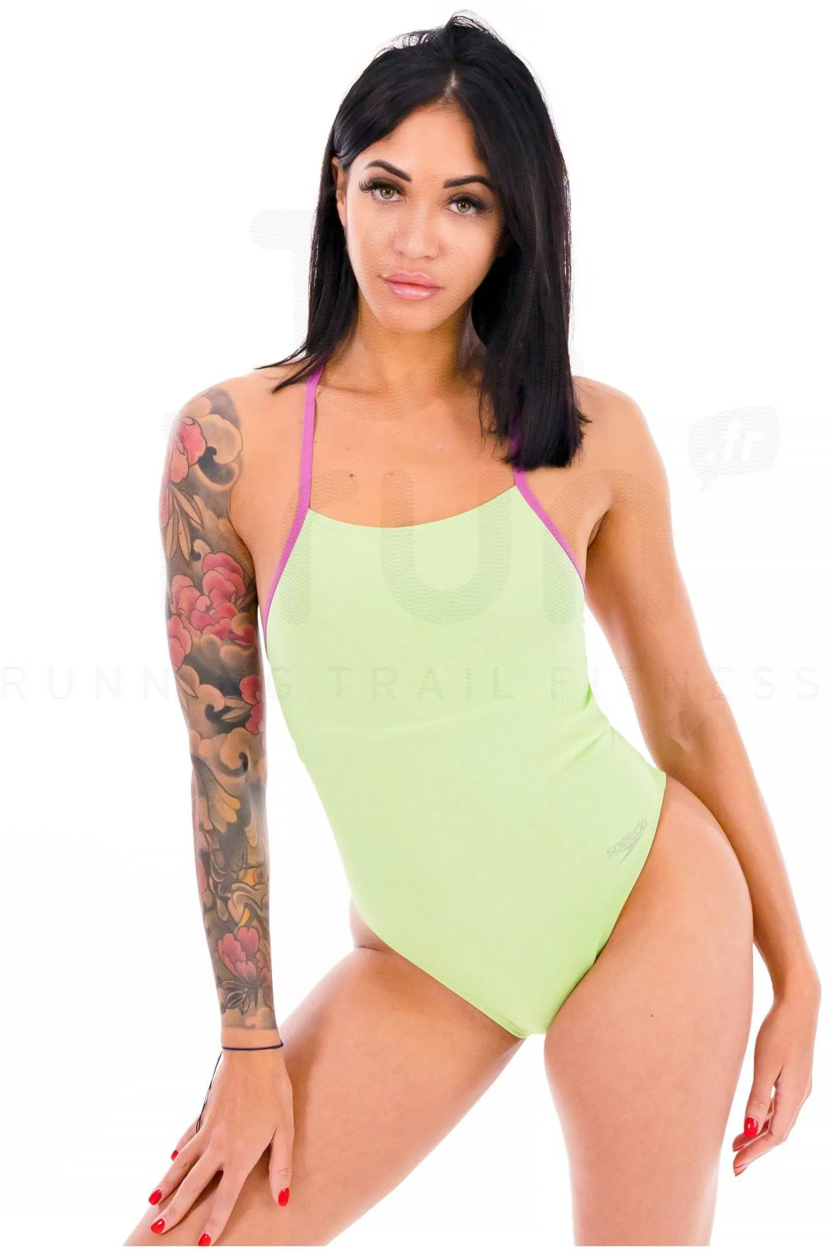 Femme Speedo Natation^Solid Tie Back femme
