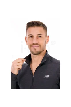 Homme New Balance Manches Longues^Sport Space Dye 1/2 Zip