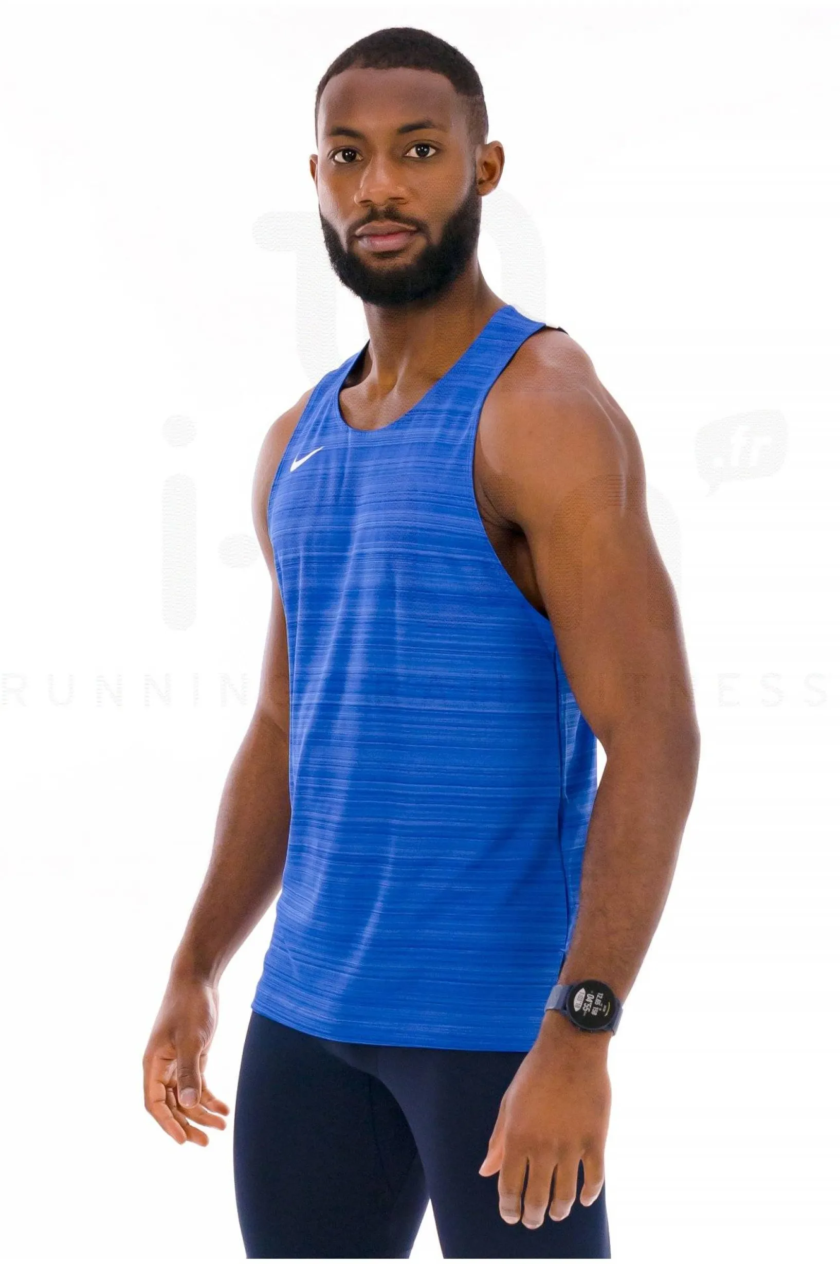 Homme Nike Collection Club^Stock Dry Miler Singlet