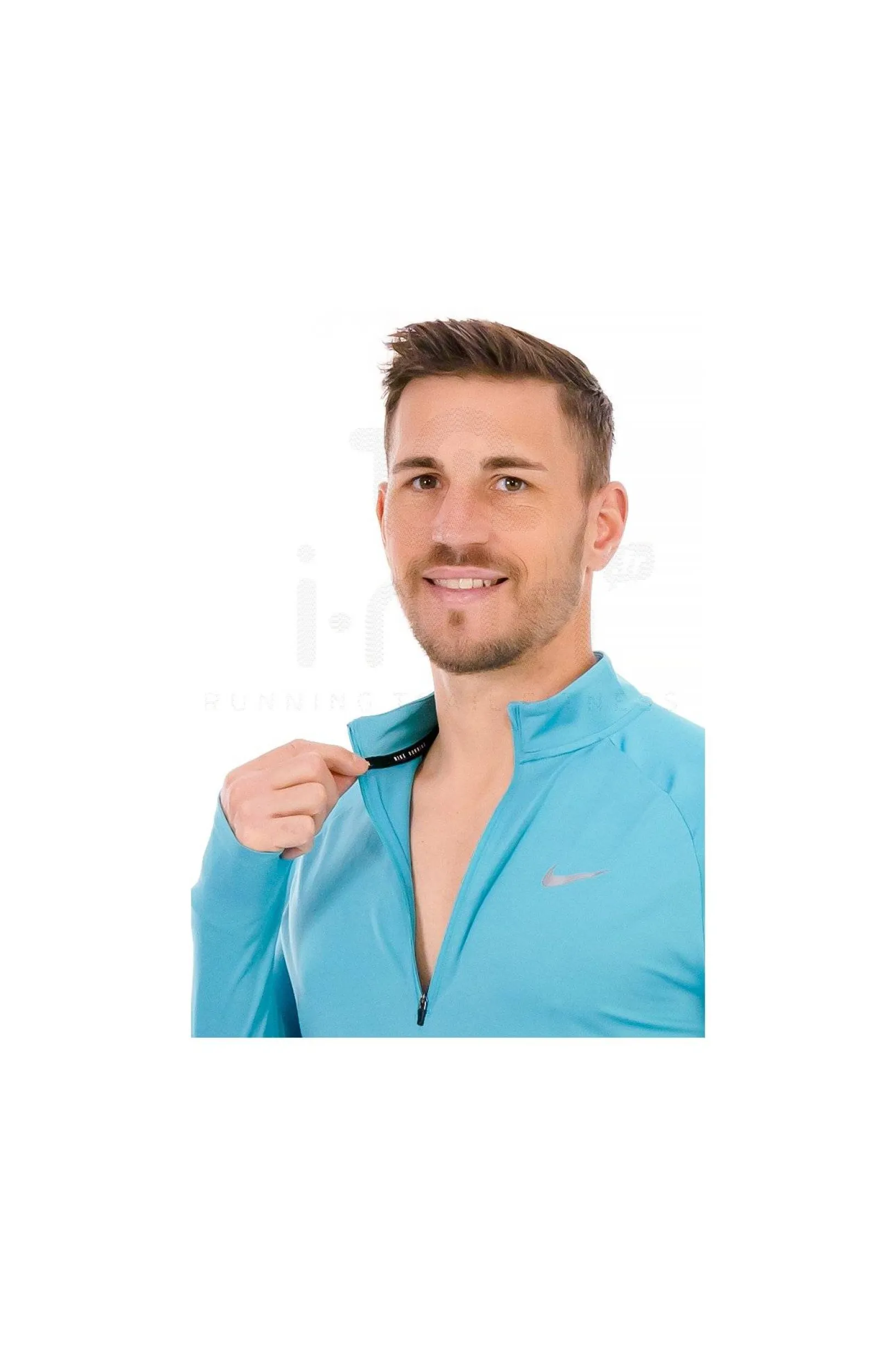 Homme Nike Manches Longues^Stride 1/4 Zip