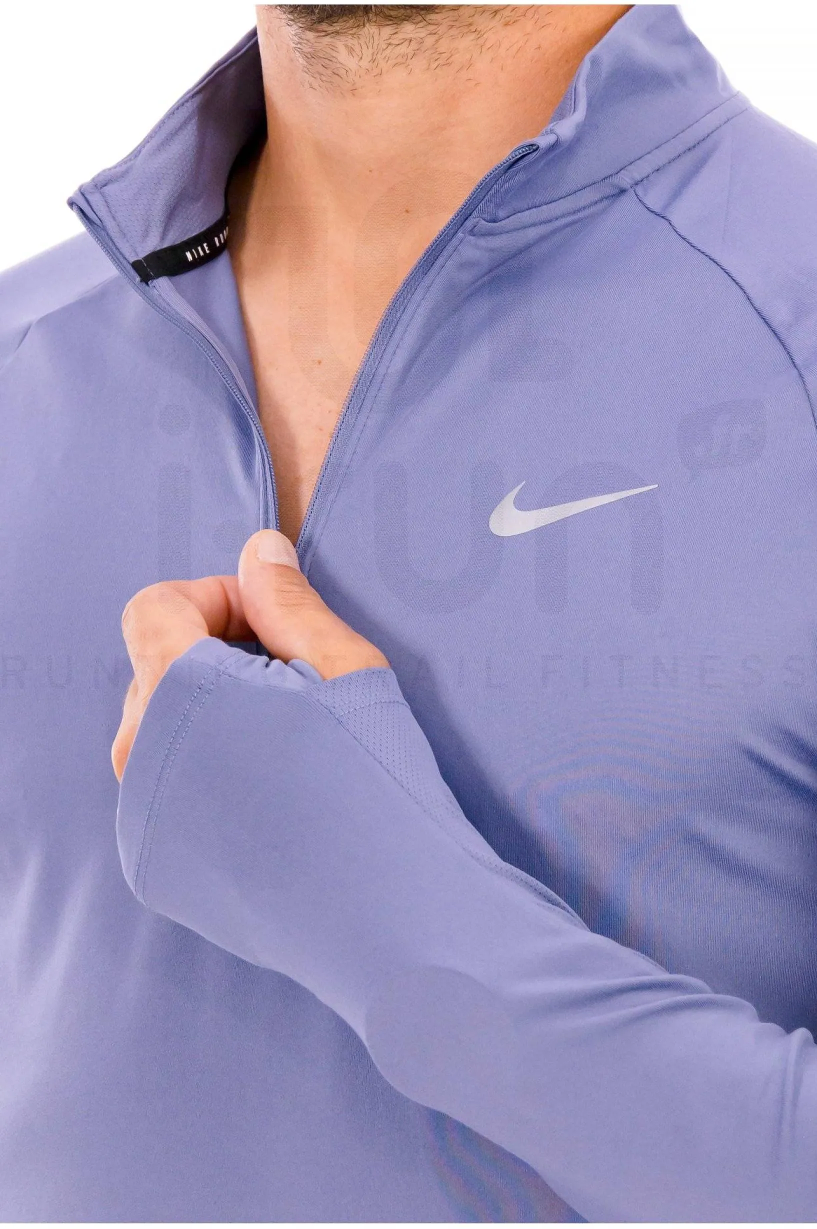 Homme Nike Manches Longues^Stride 1/4 Zip