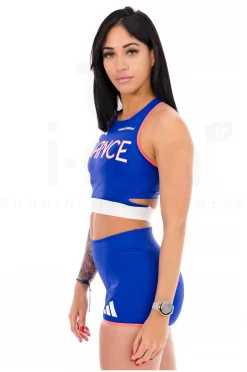 Femme adidas Équipe De France^Team France Crop Top femme