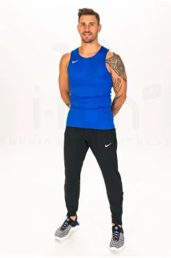 Homme Nike Collection Club^Team Running Singlet M