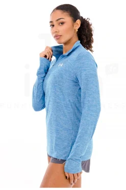 Femme Under Armour Manches Longues^Tech 1/2 Zip femme