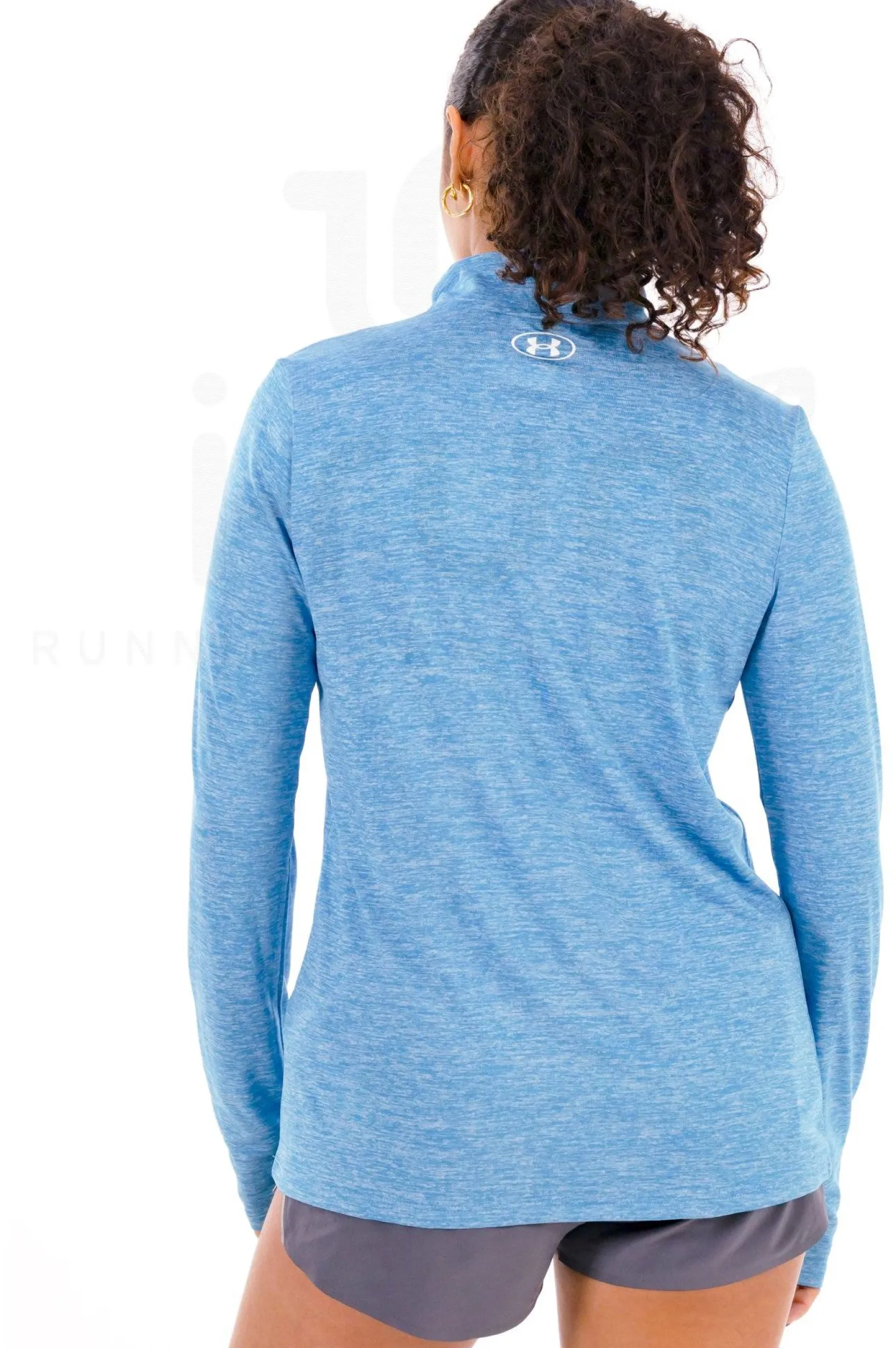 Femme Under Armour Manches Longues^Tech 1/2 Zip femme