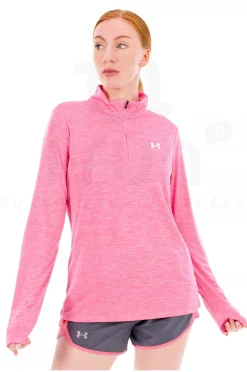 Femme Under Armour Manches Longues^Tech 1/2 Zip femme