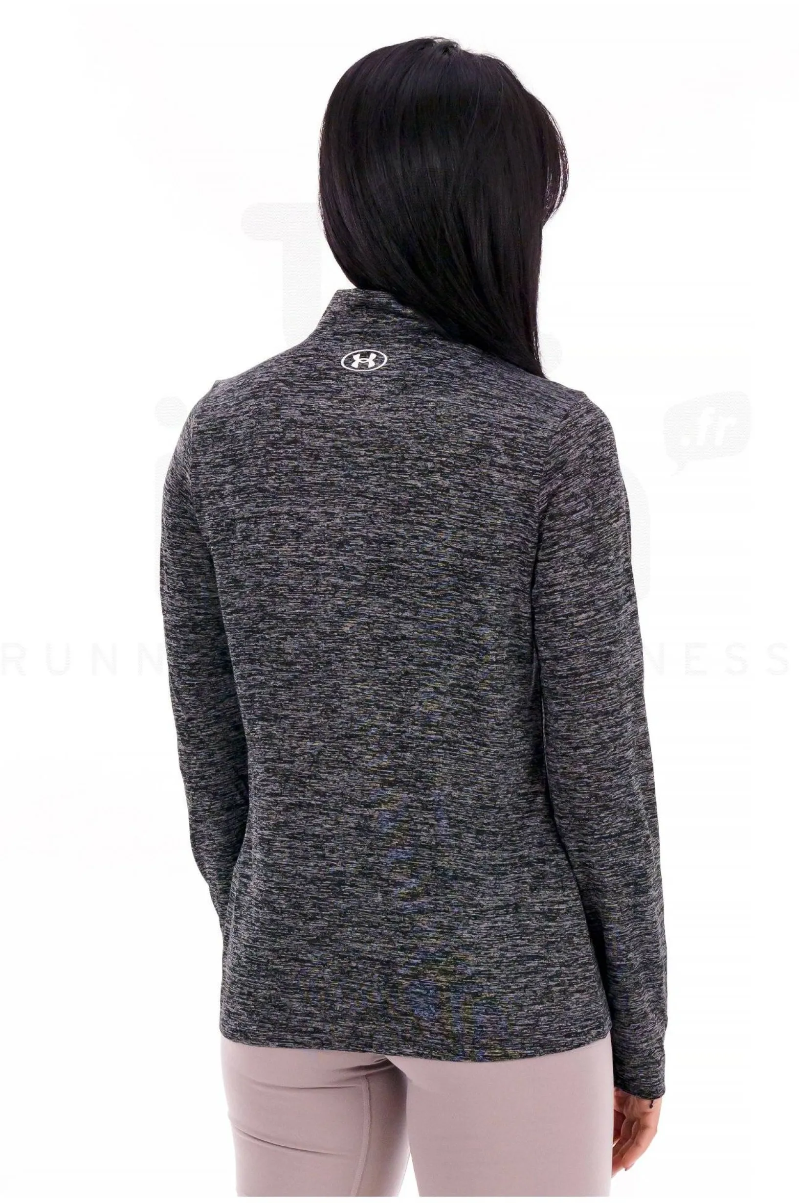 Femme Under Armour Manches Longues^Tech 1/2 Zip femme