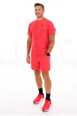 Homme Under Armour Manches Courtes^Tech Pixelate