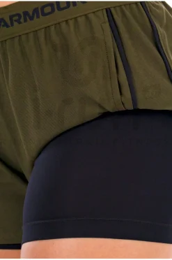 Femme Under Armour Shorts / Cuissards / Jupes^Tech Play Up 2 en 1 femme