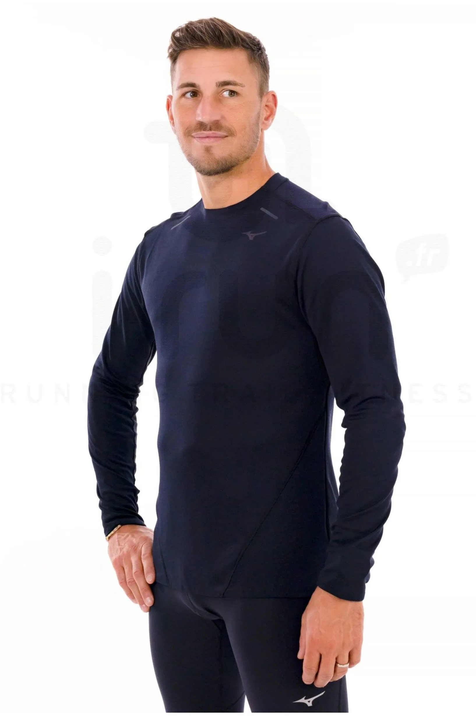 Homme Mizuno Manches Longues^Tech Thermal Charge