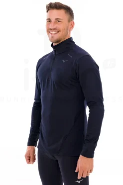 Homme Mizuno Manches Longues^Tech Thermal Charge 1/2 Zip