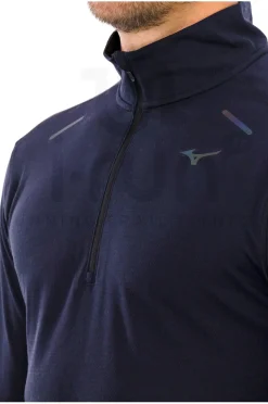 Homme Mizuno Manches Longues^Tech Thermal Charge 1/2 Zip