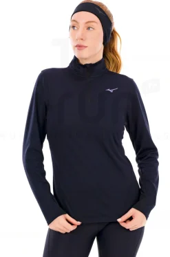 Femme Mizuno Manches Longues^Tech Thermal Charge 1/2 Zip femme