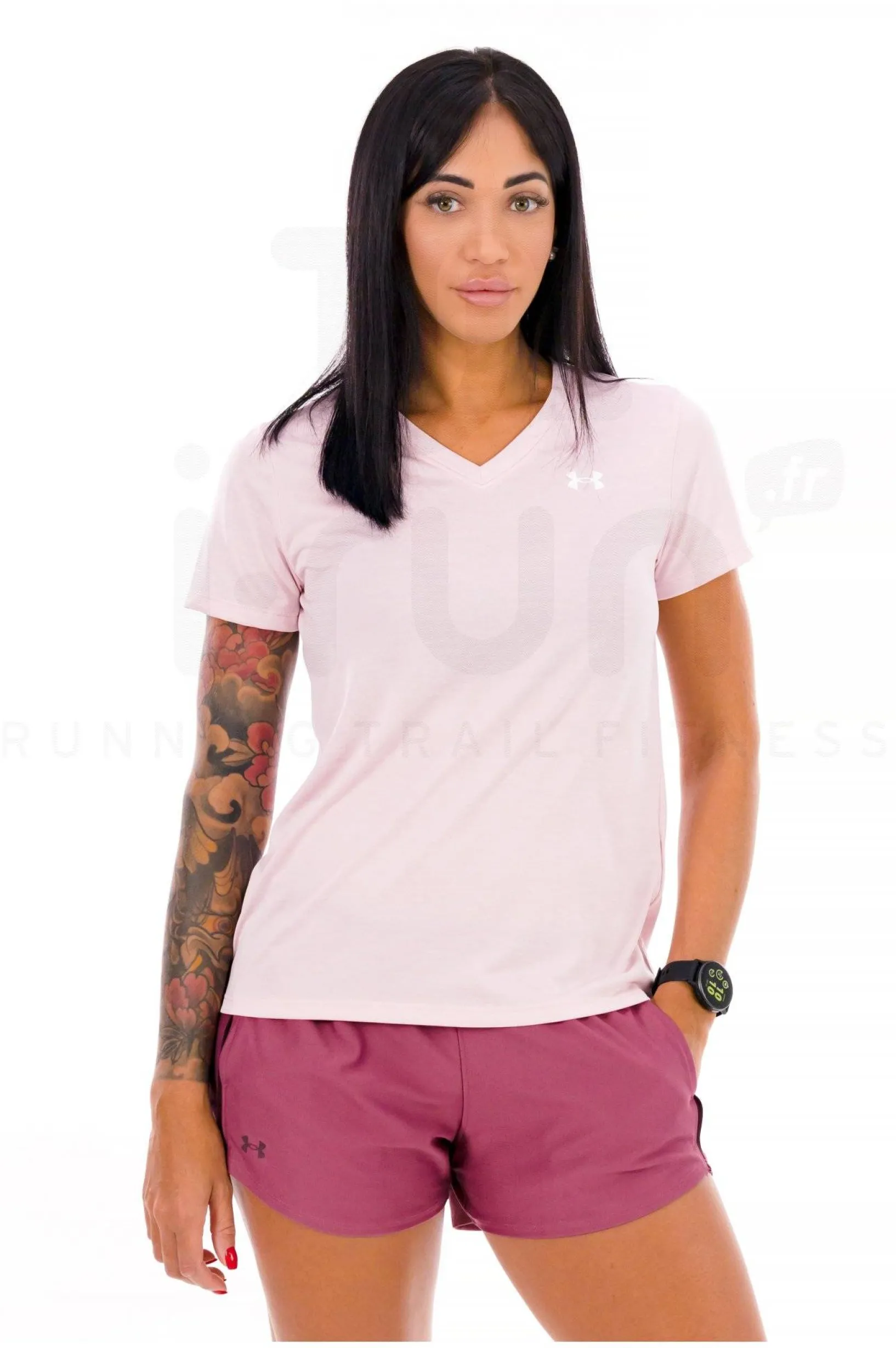 Femme Under Armour Manches Courtes^Tech Twist femme