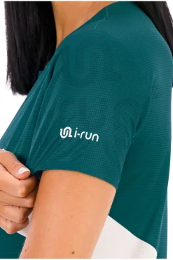 Femme i-run.fr Manches Courtes^Tee-shirt Marathon Mont-Blanc femme