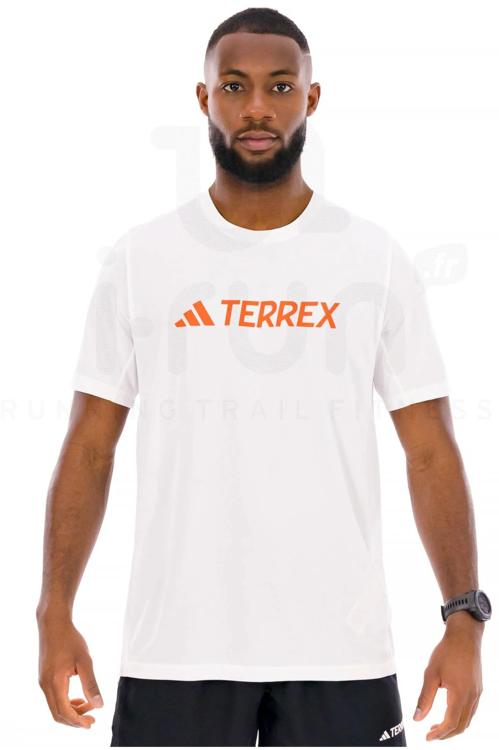 Homme adidas Manches Courtes^Terrex Multi Logo Tech
