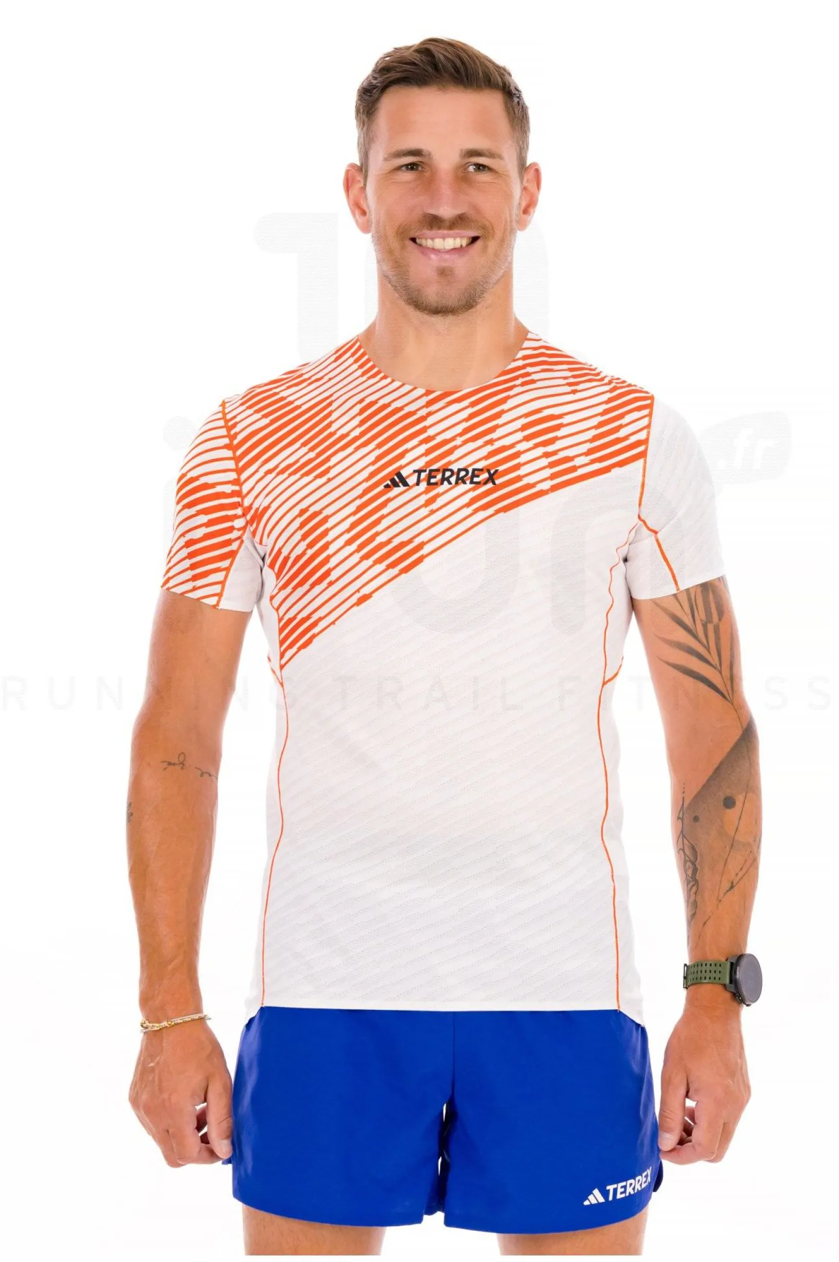 Homme adidas Manches Courtes^Terrex Pro