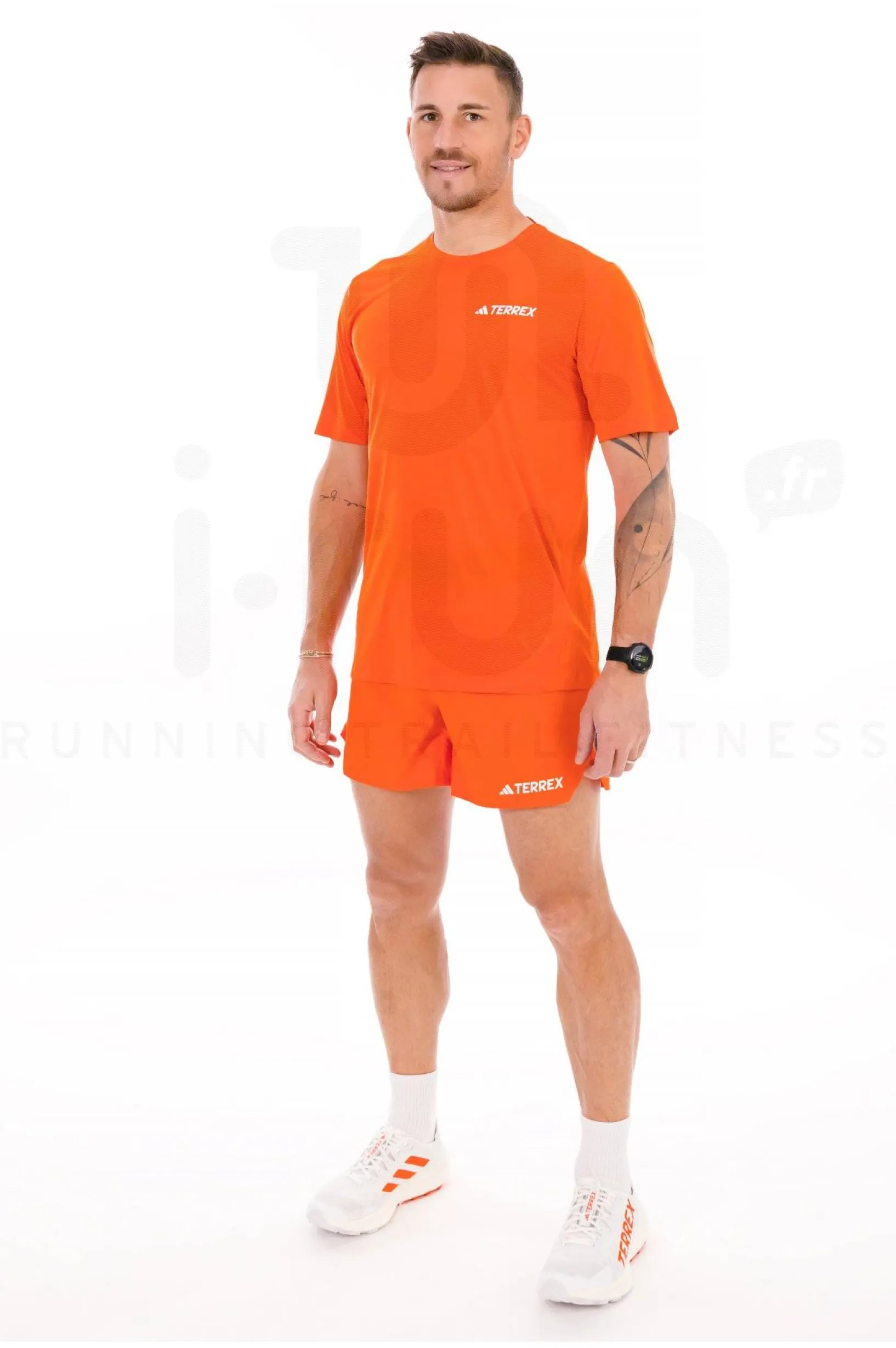 Homme adidas Manches Courtes^Terrex Xperior Climacool+