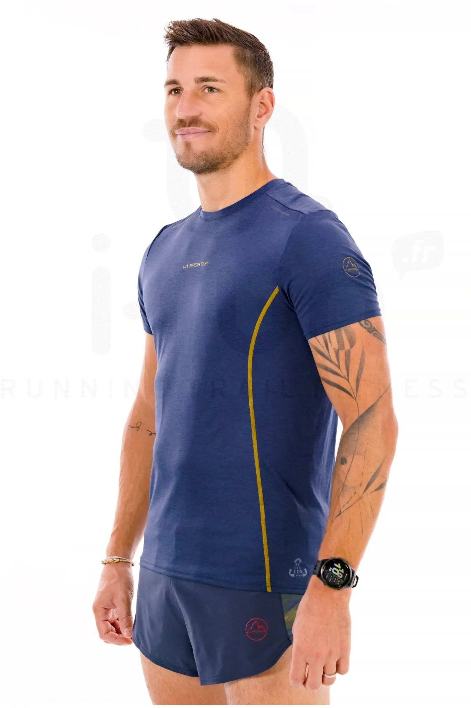 Homme La Sportiva Manches Courtes^Tracer