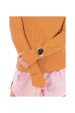 Femme Nike Manches Longues^Trail 1/4 Zip femme