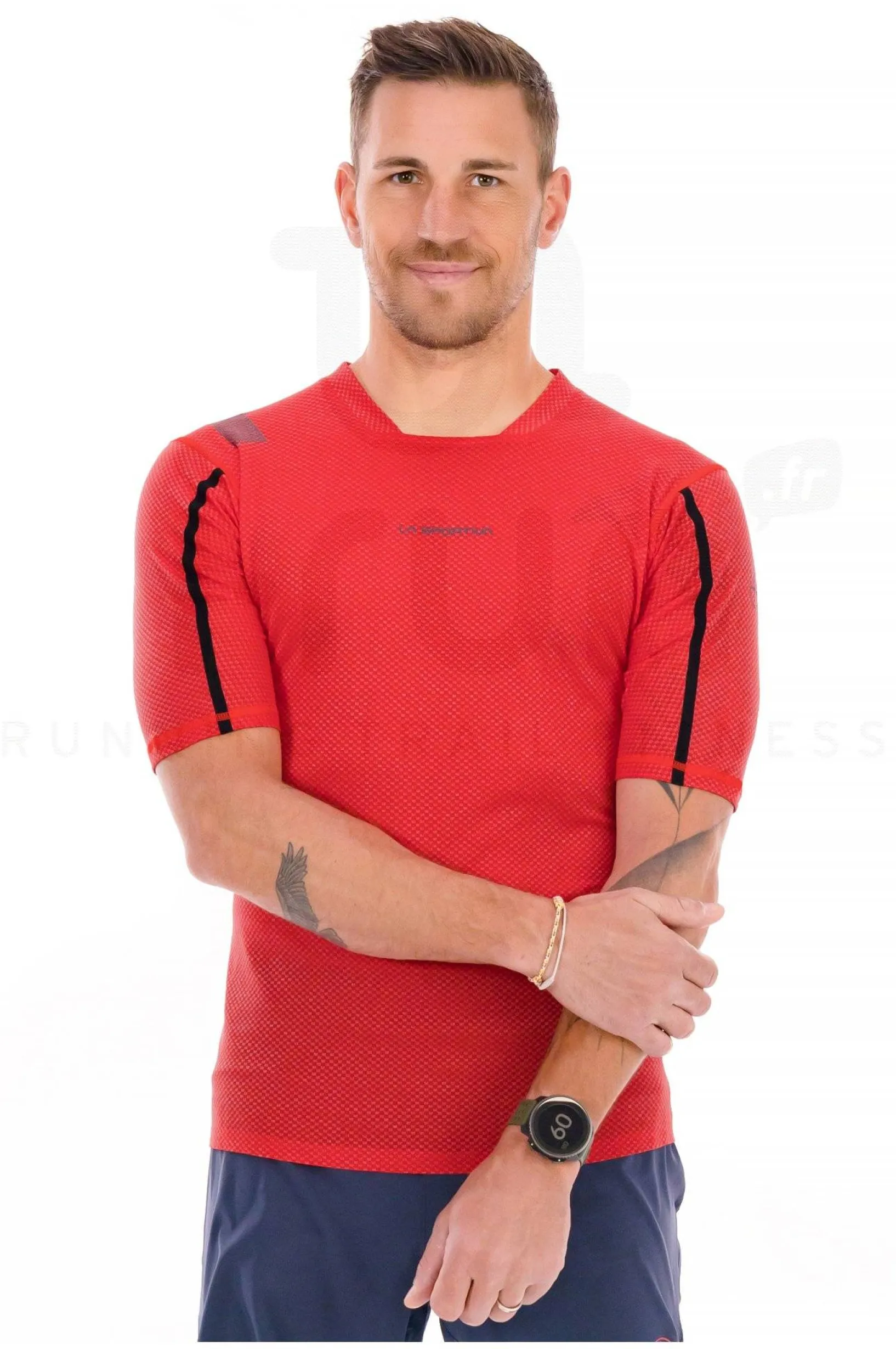 Homme La Sportiva Manches Courtes^Trail Bite