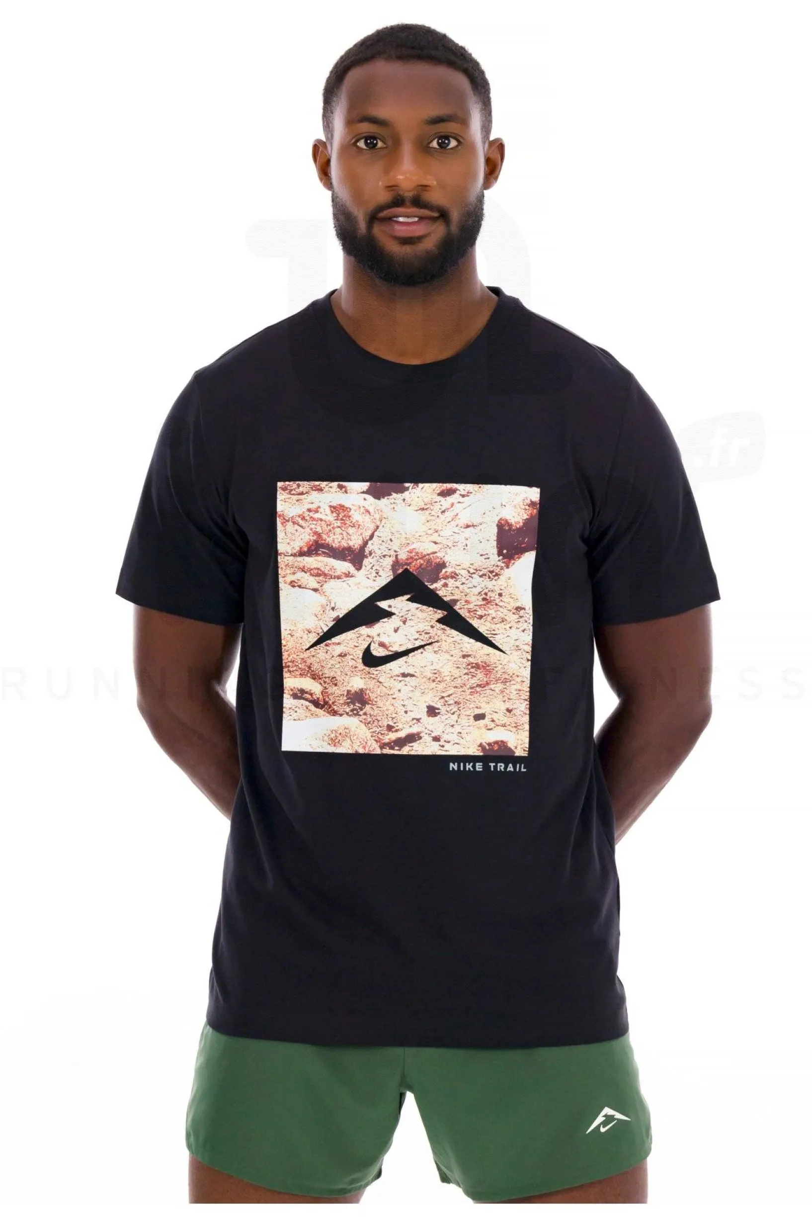 Homme Nike Manches Courtes^Trail Energy