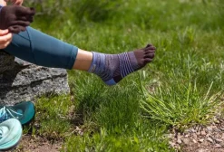 Injinji Chaussettes^Trail Midweight Mini-Crew Coolmax femme