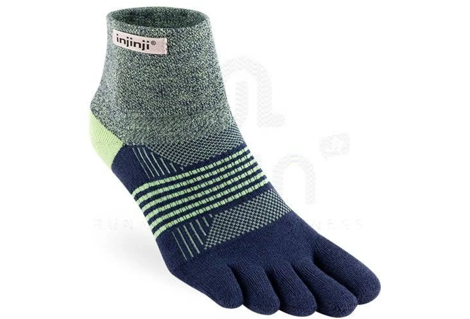 Injinji Chaussettes^Trail Midweight Mini-Crew Coolmax femme