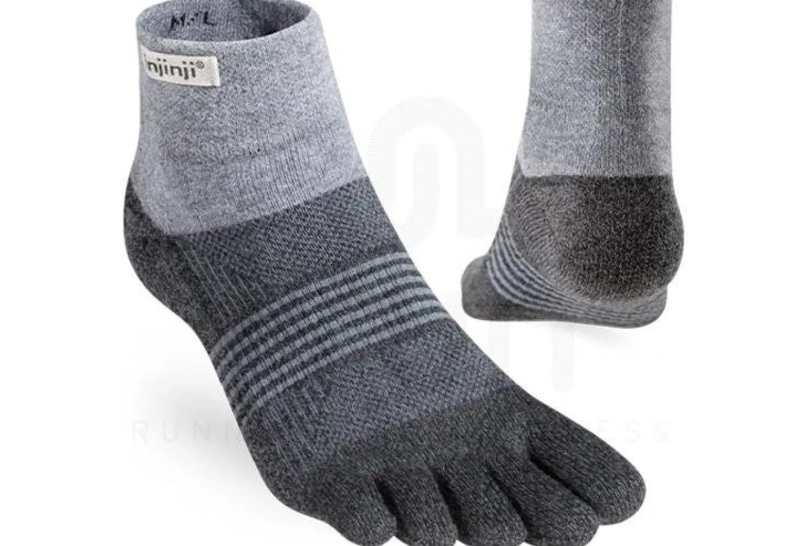 Injinji Chaussettes^Trail Midweight Mini-Crew Coolmax W femme